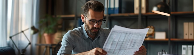 Entrepreneur in a stylish office