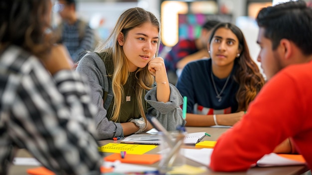 entrepreneurial spirit as students collaborate on business plans and startup ideas