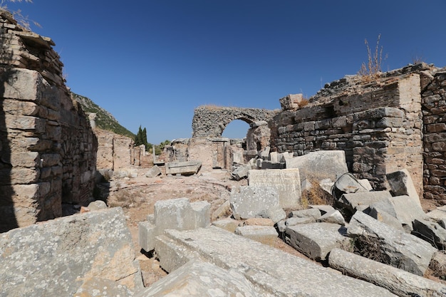 Ephesus Ancient City in Selcuk Town Izmir Turkey