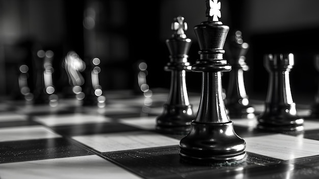 Epic Chess Battle A Strategic Clash of Minds on the Grand Chessboard