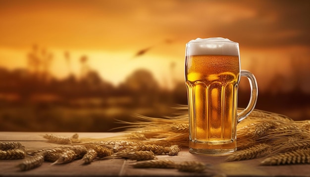 Epic Cinematic Beer Day Background