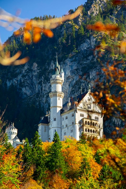 Ermany bavaria famous historic site neuschwanstein castle