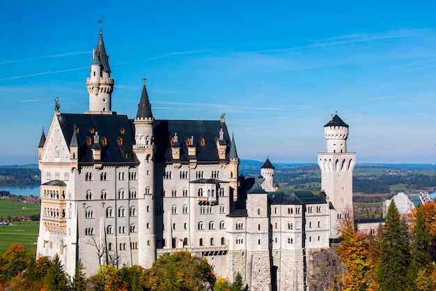 Ermany bavaria famous historic site neuschwanstein castle