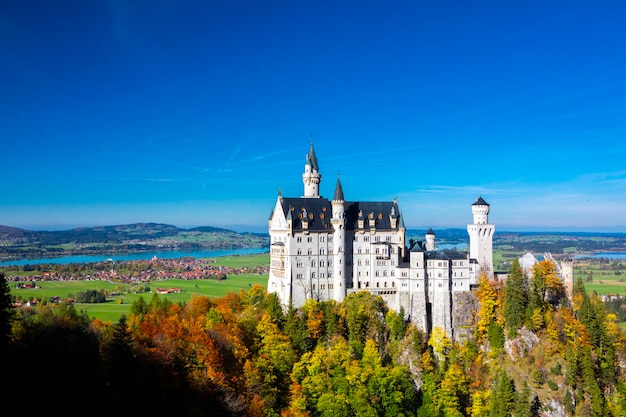 Ermany bavaria famous historic site neuschwanstein castle