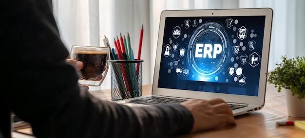 ERP enterprise resource planning software for modish business to plan the marketing strategy