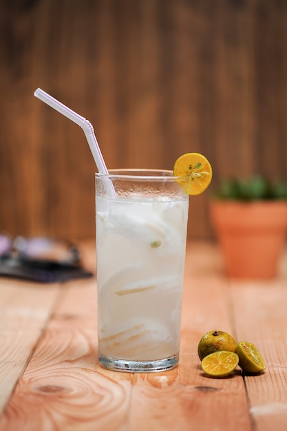 Es Kelapa Muda a drink that is liked by Indonesians is perfect for drinking in the daytime