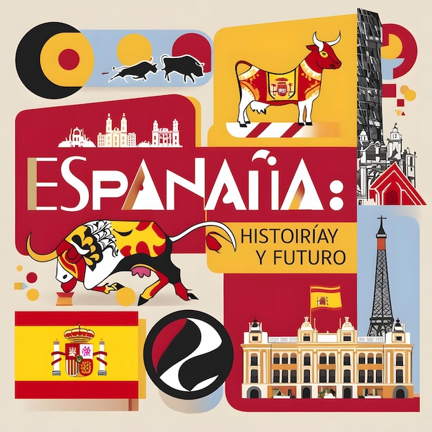 Photo espaa a celebration of tradition and progress honoring spains rich heritage and bright future