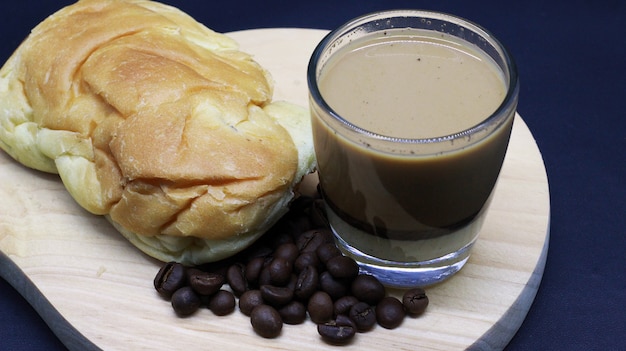 espresso and bread, photoshoot