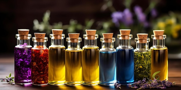 Essential oils herbal infusions holistic healing and natural remedies for aromatherapy Concept Aromatherapy Herbal Infusions Holistic Healing Natural Remedies Essential Oils