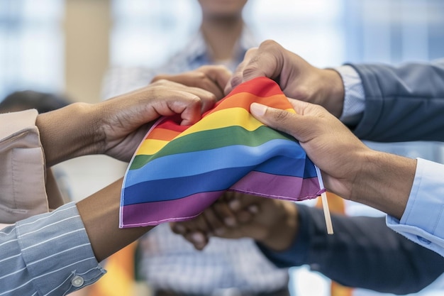 Photo establish lgbtq employee resource groups to provid generative ai