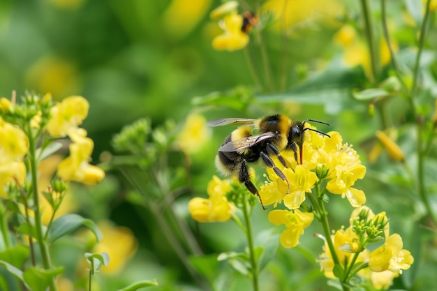 Photo establishing a pollinatorfriendly garden for ecosy generative ai