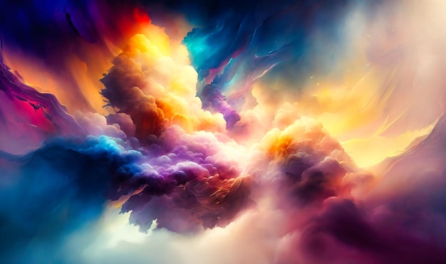 An ethereal abstract background that captures the essence of mystical