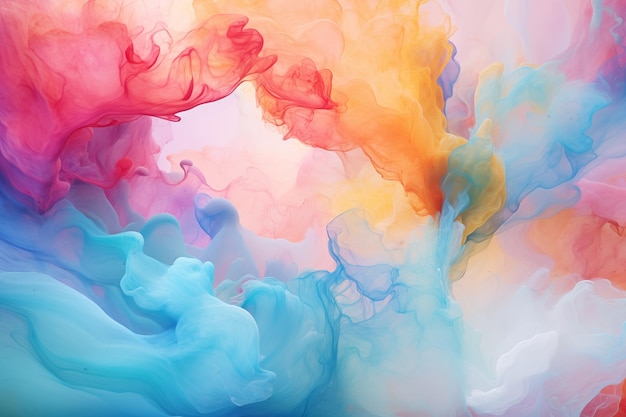 Ethereal Color Dance background