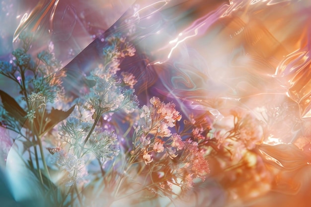 Ethereal Elegance Soft Blurred Edges Flowing Shapes and Soothing Tones in Captivating Abstract