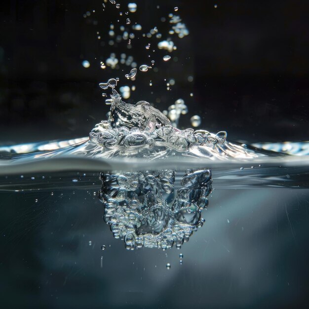 Ethereal Underwater Bubble Sphere