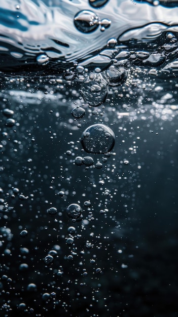 Ethereal Underwater Bubble Sphere