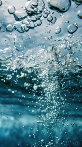 Ethereal Underwater Bubble Sphere