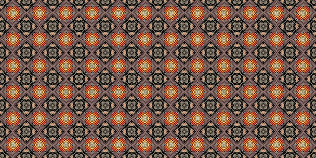 Ethnic pattern Abstract kaleidoscope fabric design texture or background