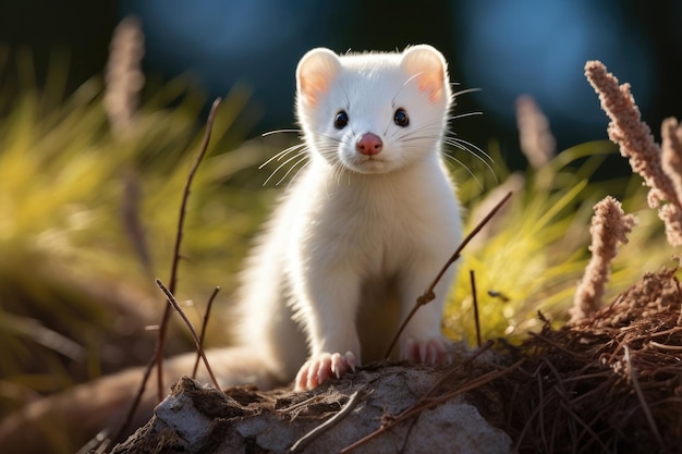 Eurasian Ermine in the wild