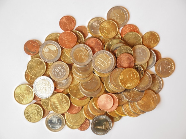 Euro coins, European Union