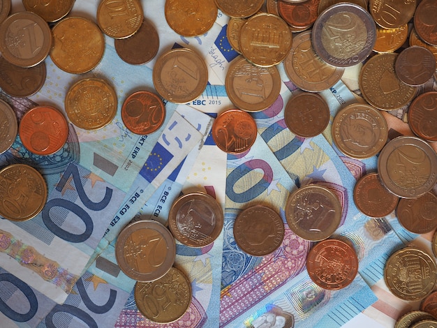 Euro (EUR) notes and coins, European Union (EU)