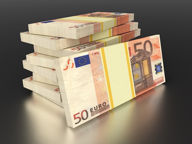 Euro money. Business and finance concepts. Euro currency.