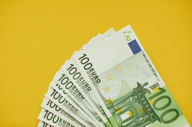 Euro Money. Euro cash background. Euro Money Banknotes