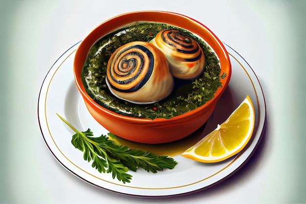 European Cuisine Escargot food