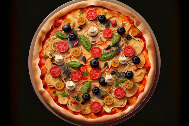 European Cuisine Pizza food