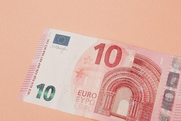 European currency money euro banknotes