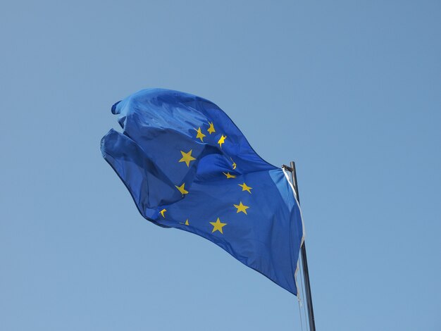 European flag of Europe