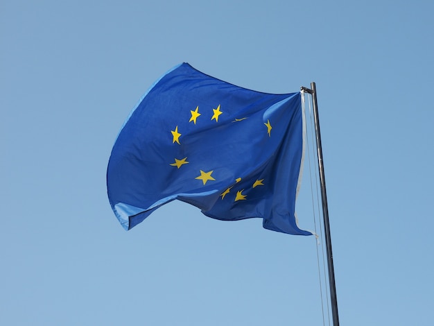 European flag of Europe