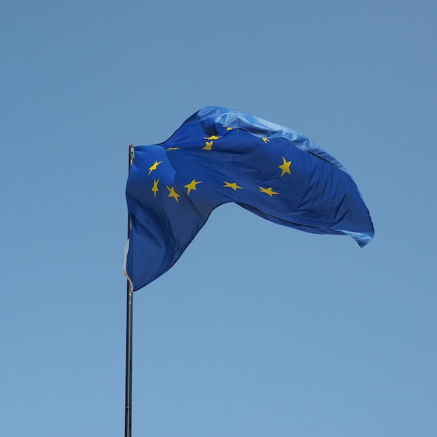 European flag of Europe