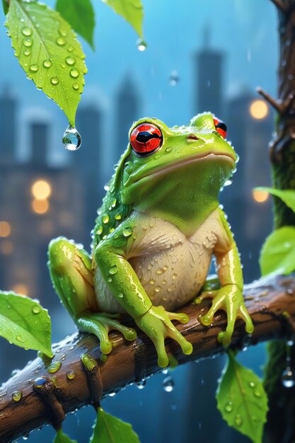 european tree frog