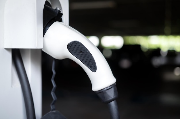 EV charging stations or electric vehicle recharging stations