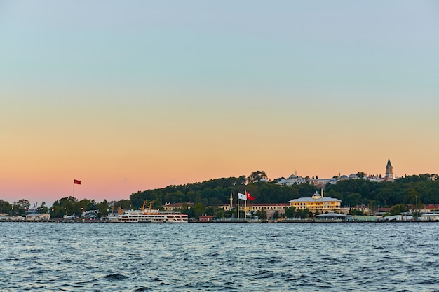 Evening boat trip along the Bosphorus