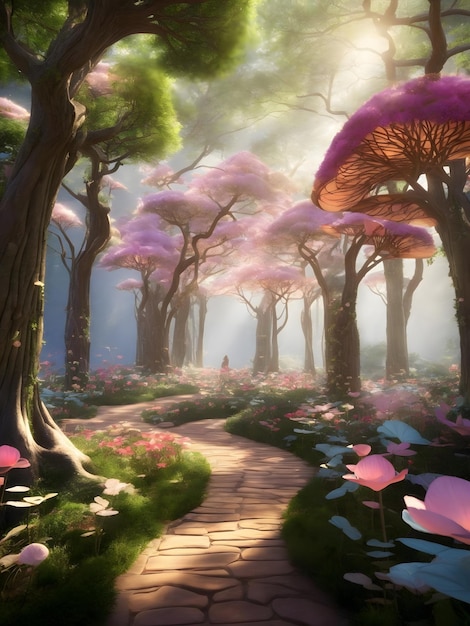 The Everbloom Grove of Imagination