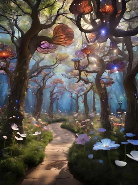 The Everbloom Grove of Imagination