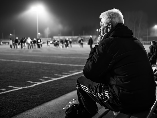 Photo behind every play the watchful eyes of a coach