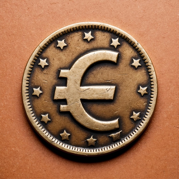 Photo the evolution of the euro symbol in modern finance