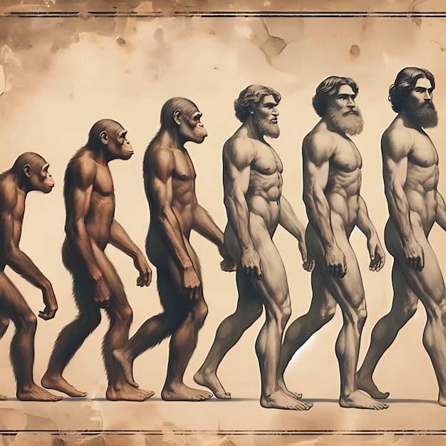 the evolution of the human species