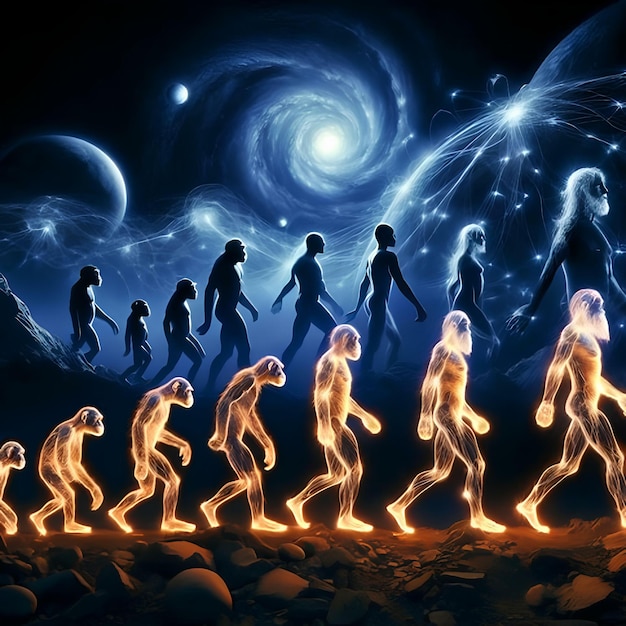 the evolution of the human species