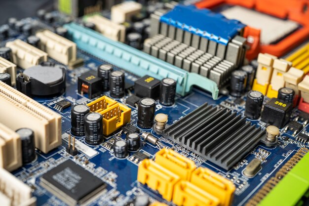 Ewaste electronic computer circuit