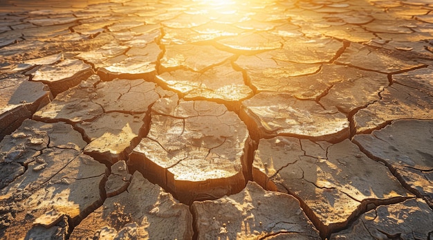 Photo examining the impact of drought and climate change on our planet and its systems