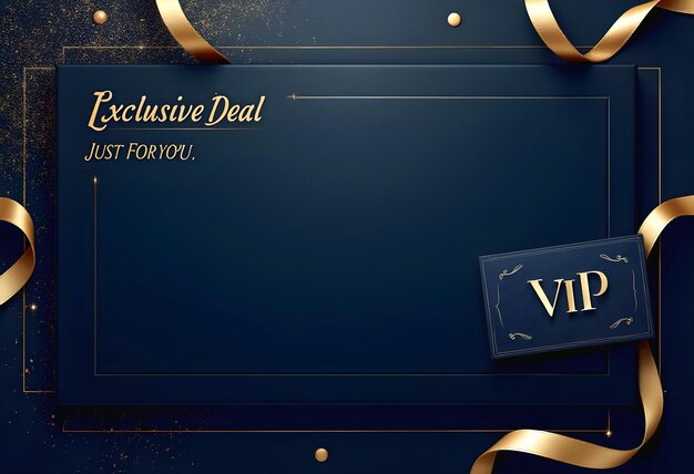 Photo exclusive vip deal luxury offers tailored just for you