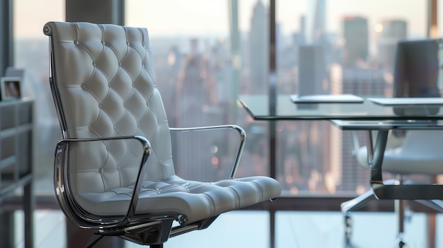 The executive leather chair