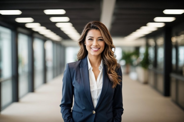 executive women in business attire office