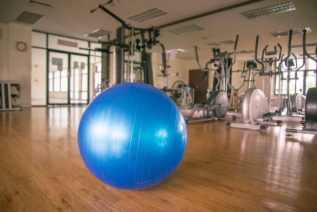 Exercise ball in fitness