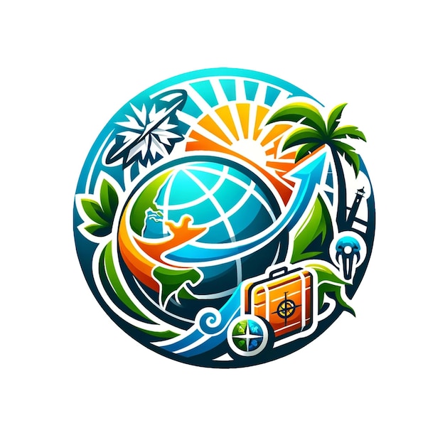 Exotic Destinations Travel Agency Logo