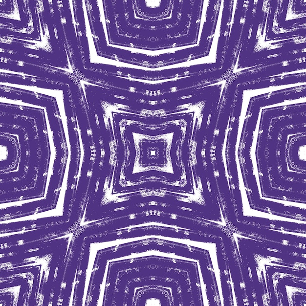 Exotic seamless pattern Purple symmetrical